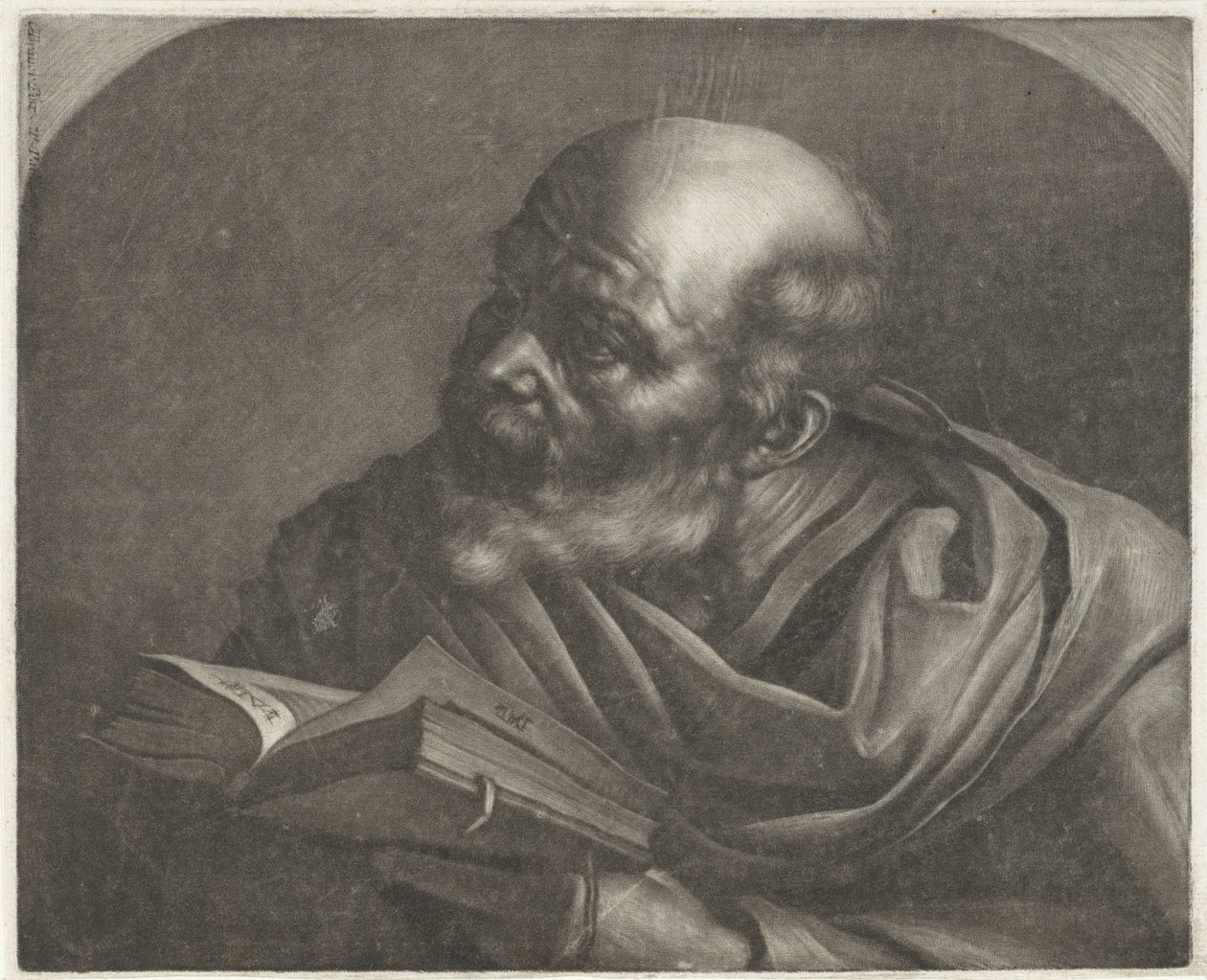 Uomo calvo da Wallerant Vaillant