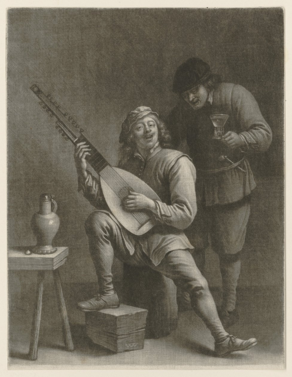 Suonatore di liuto da Wallerant Vaillant