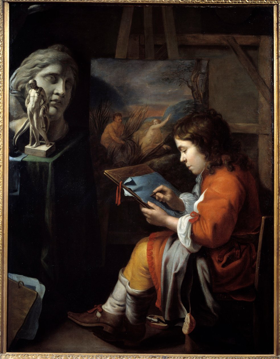 Il giovane disegnatore da Wallerant Vaillant