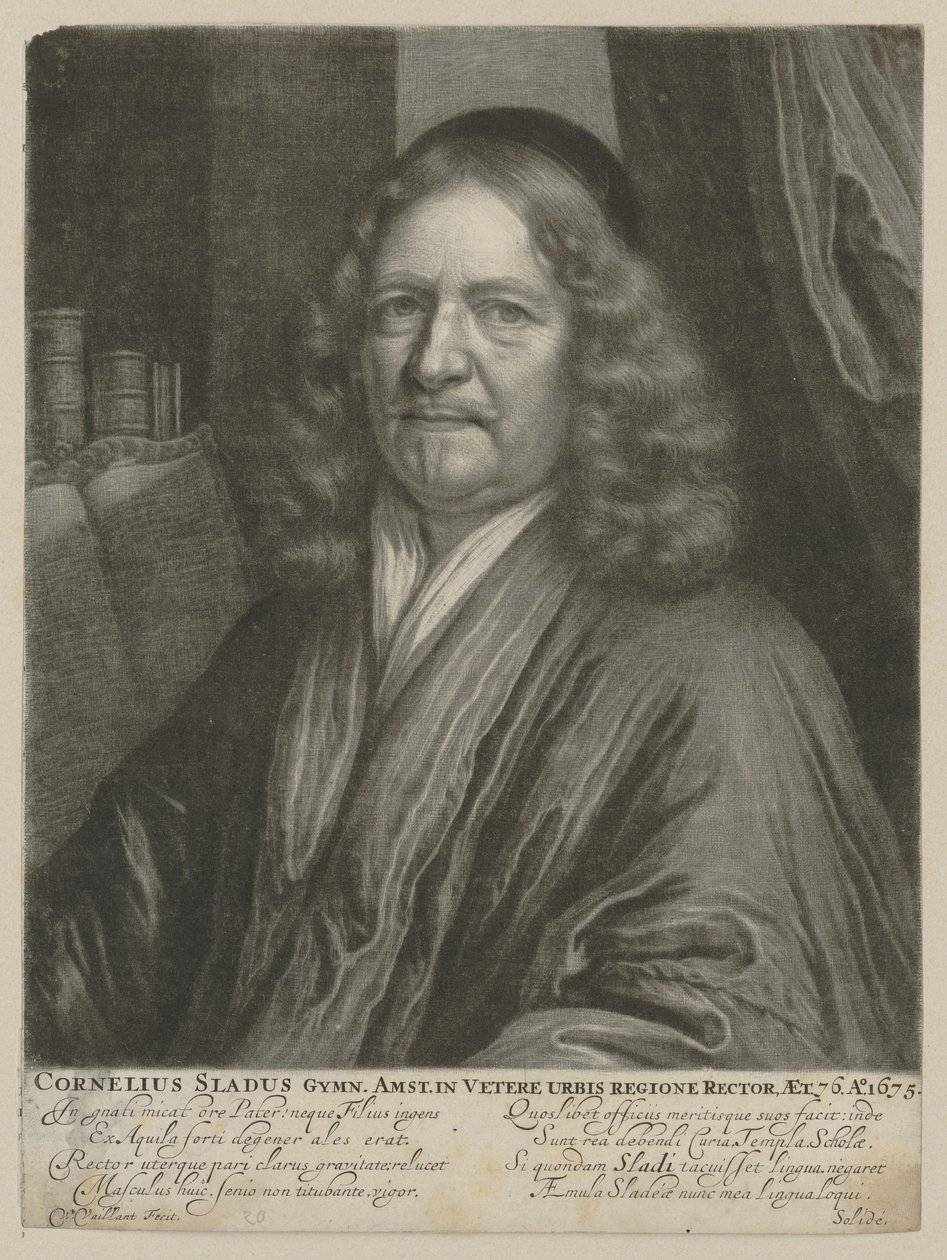 Ritratto di Cornelis Sladus da Wallerant Vaillant