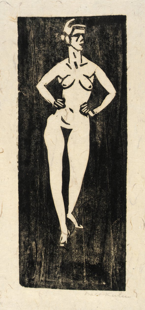 (Nudo in piedi) da Walt Kuhn