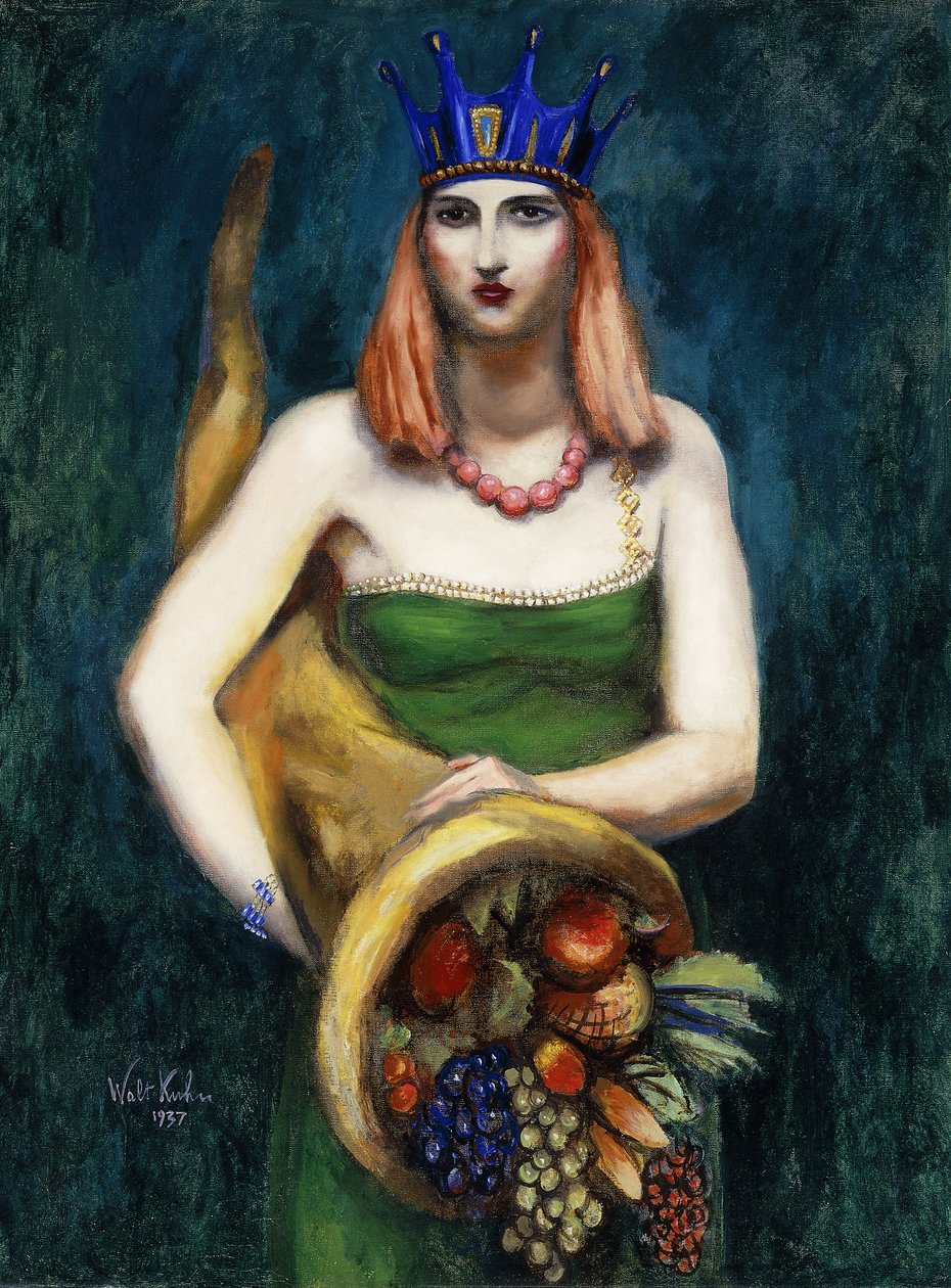 Ragazza con Cornucopia da Walt Kuhn