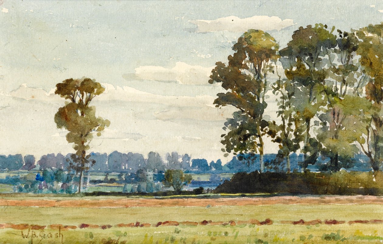 Paesaggio con olmi da Walter Bonner Gash