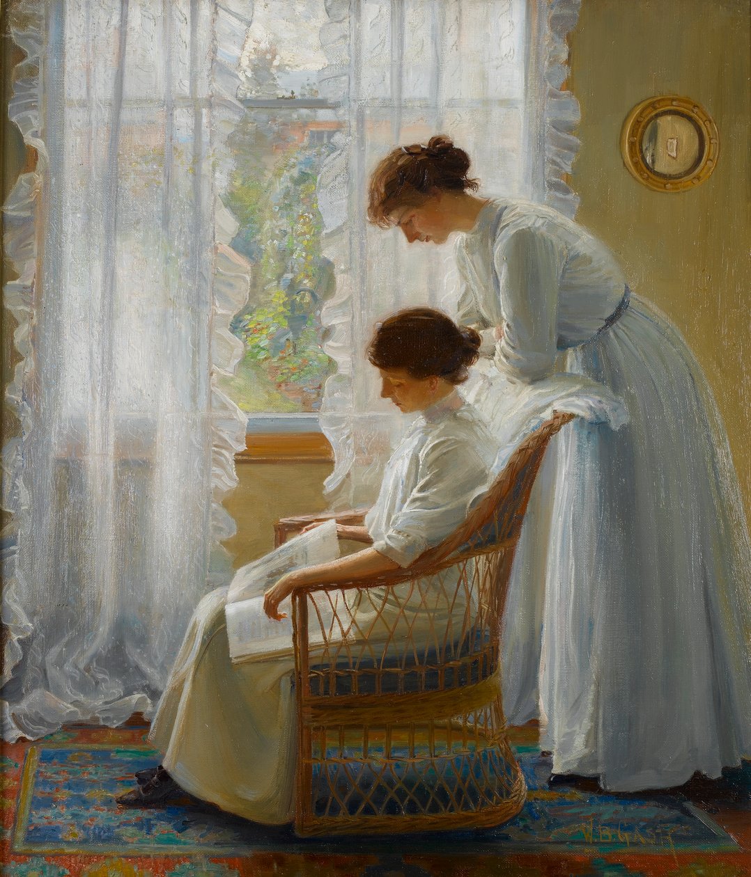 Il nuovo libro, c.1912 da Walter Bonner Gash