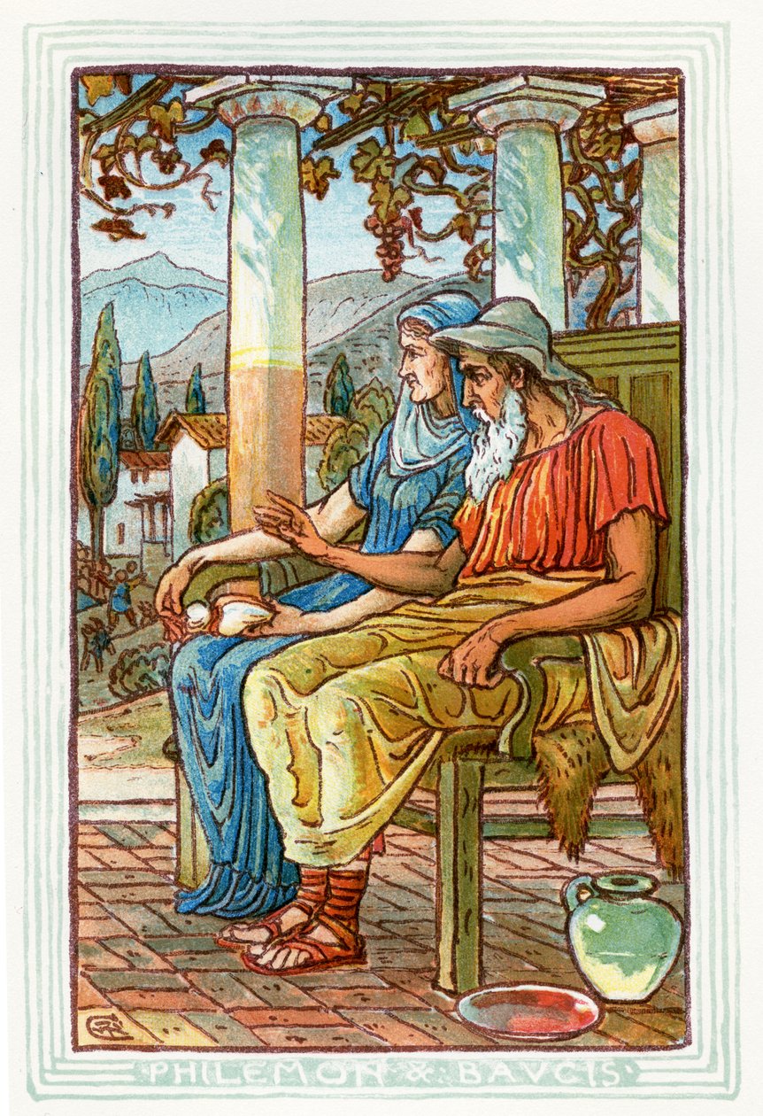 Filemone e Bauci da Walter Crane