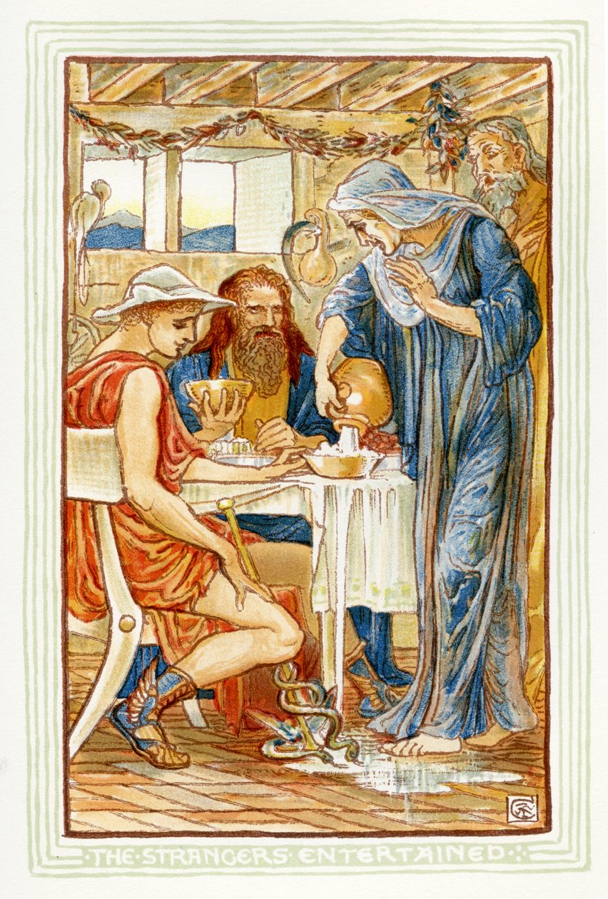 Gli stranieri accolti da Walter Crane