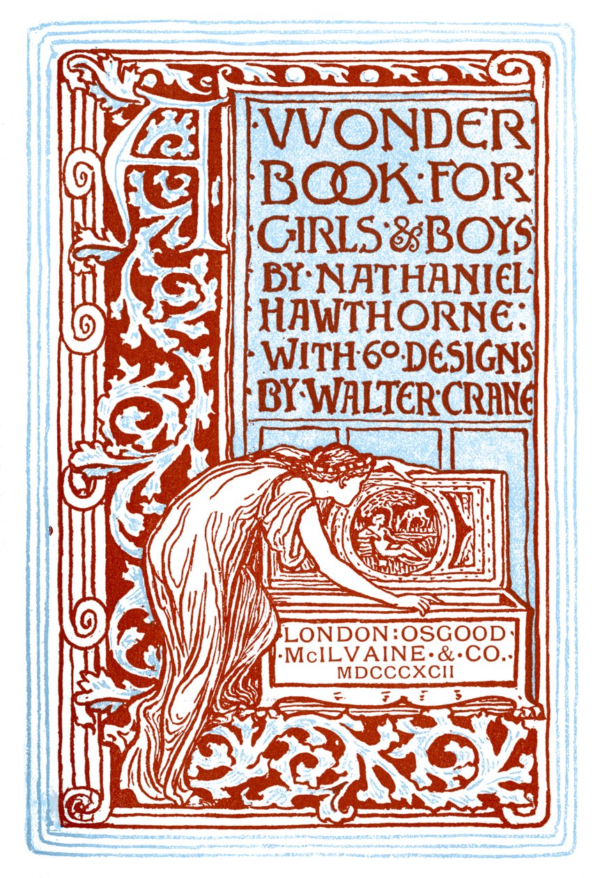 Libro delle meraviglie per ragazze e ragazzi da Walter Crane