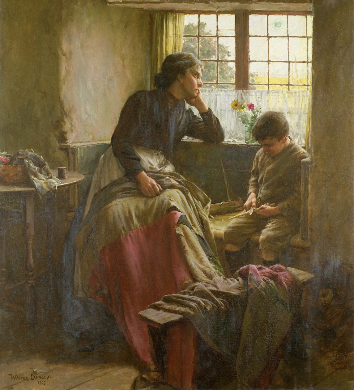 Tenera grazia di un giorno che è morto da Walter Langley