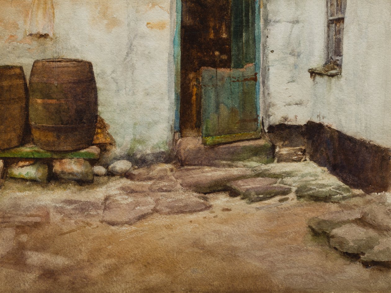 Il cortile da Walter Langley