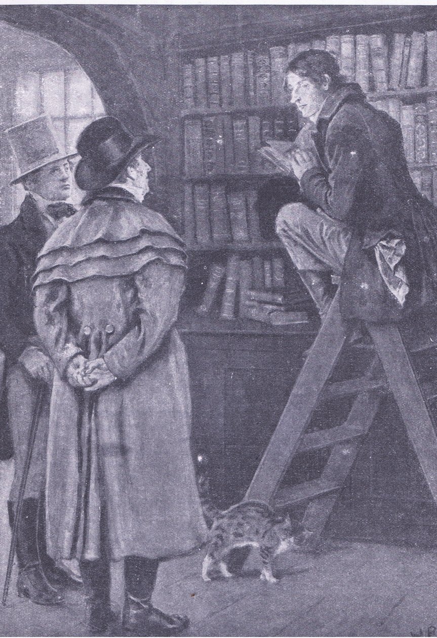 Sir Walter Scott incontra John Leydon da Walter Paget