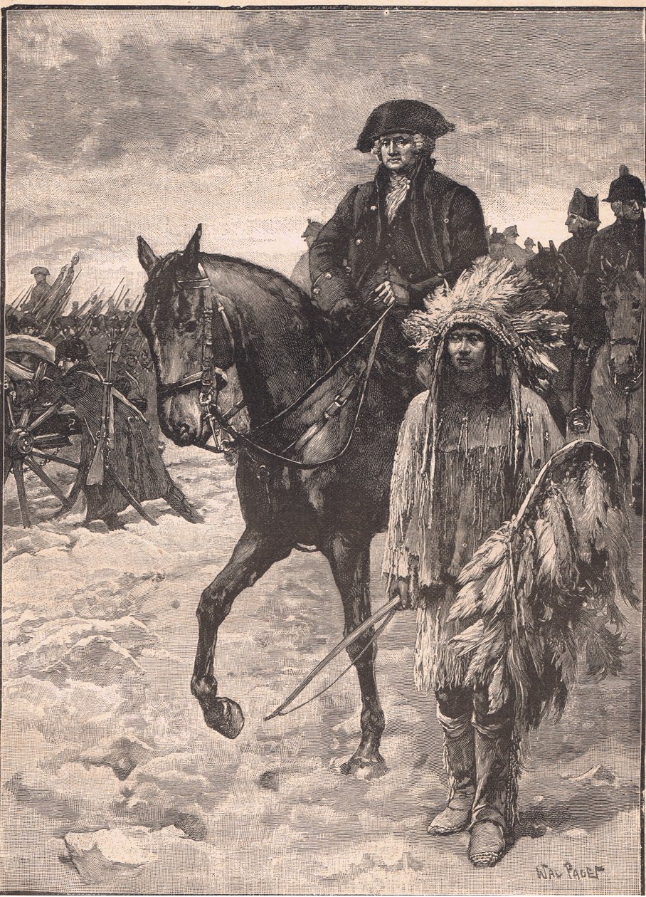 Washington attraversa il Delaware, 1777 da Walter Paget