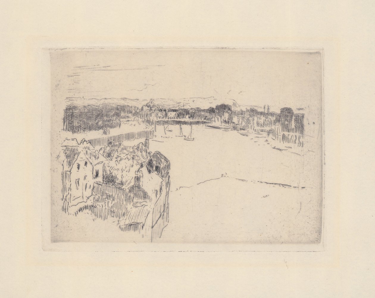 Porto di Dieppe da Walter Richard Sickert