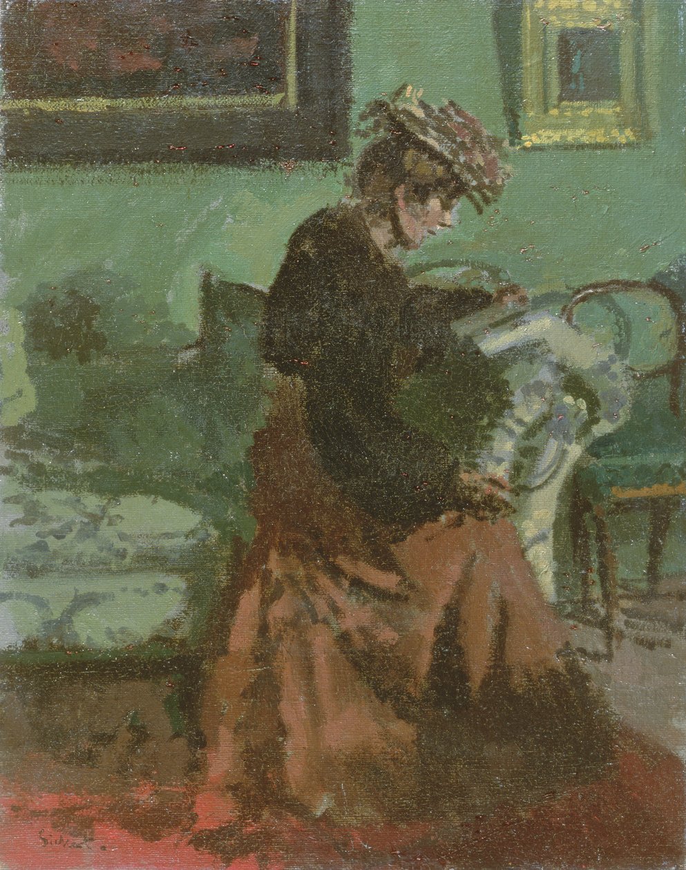 Helene Daument, Lunedì di Pasqua da Walter Richard Sickert