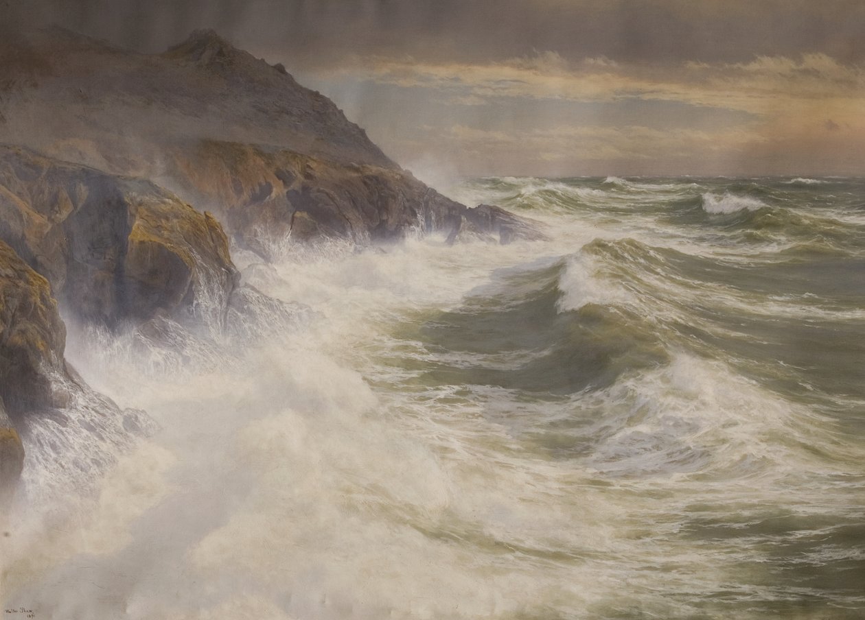 Bolt Head, South Devon, 1891 da Walter Shaw