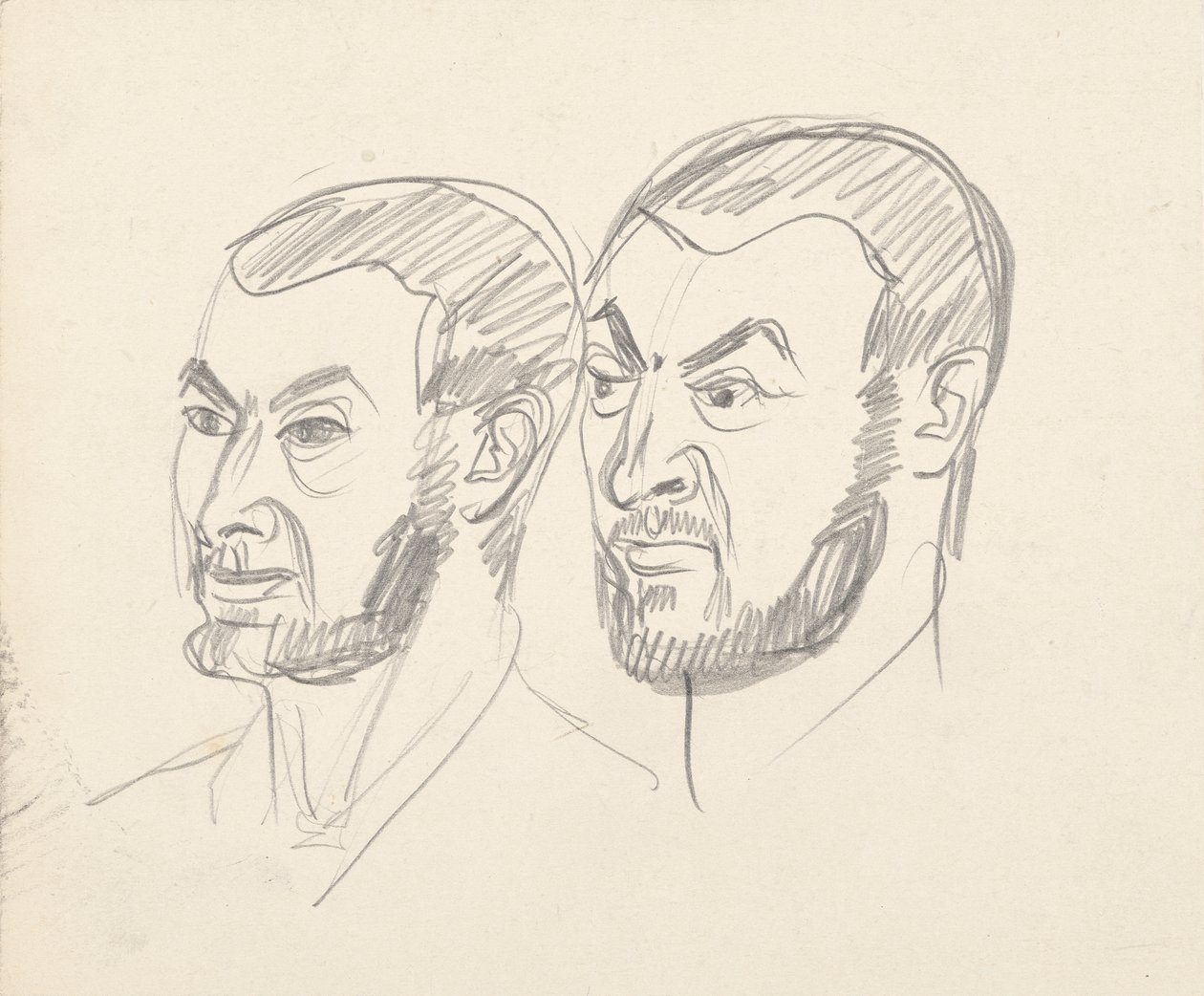 Due studi di ritratto da Walter Barwig