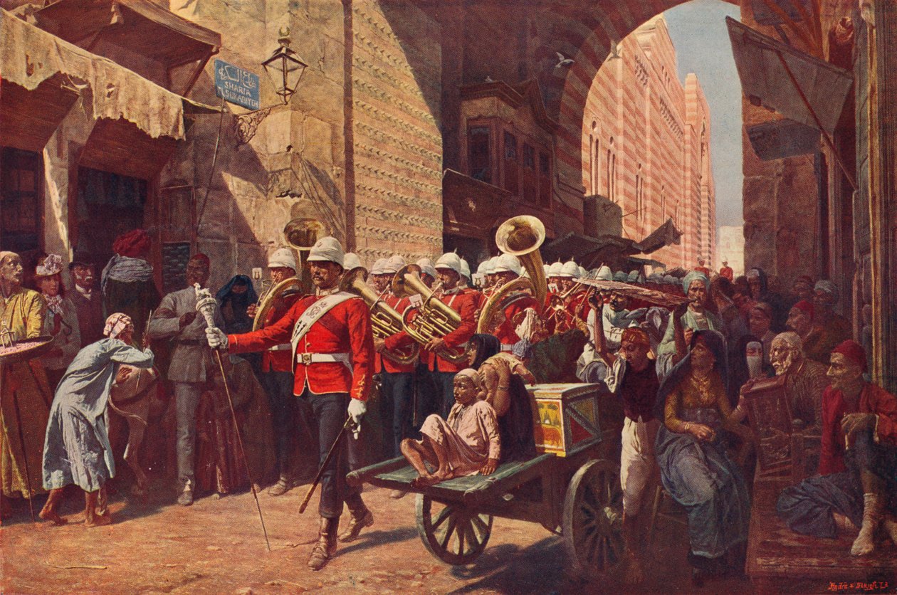 Un potere amichevole in Egitto, 1906 da Walter Charles Horsley