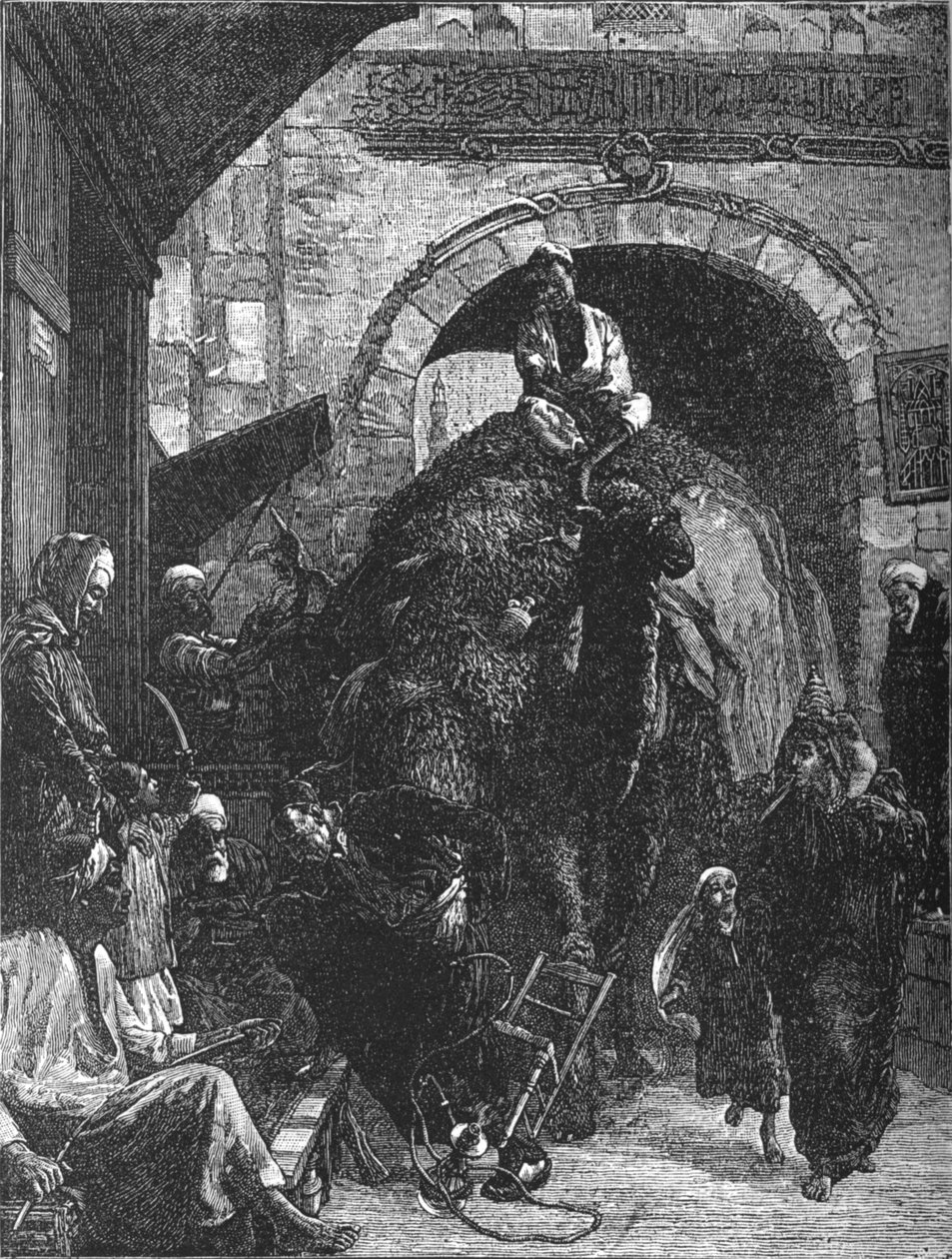 Una via stretta al Cairo, c1882 da Walter Charles Horsley