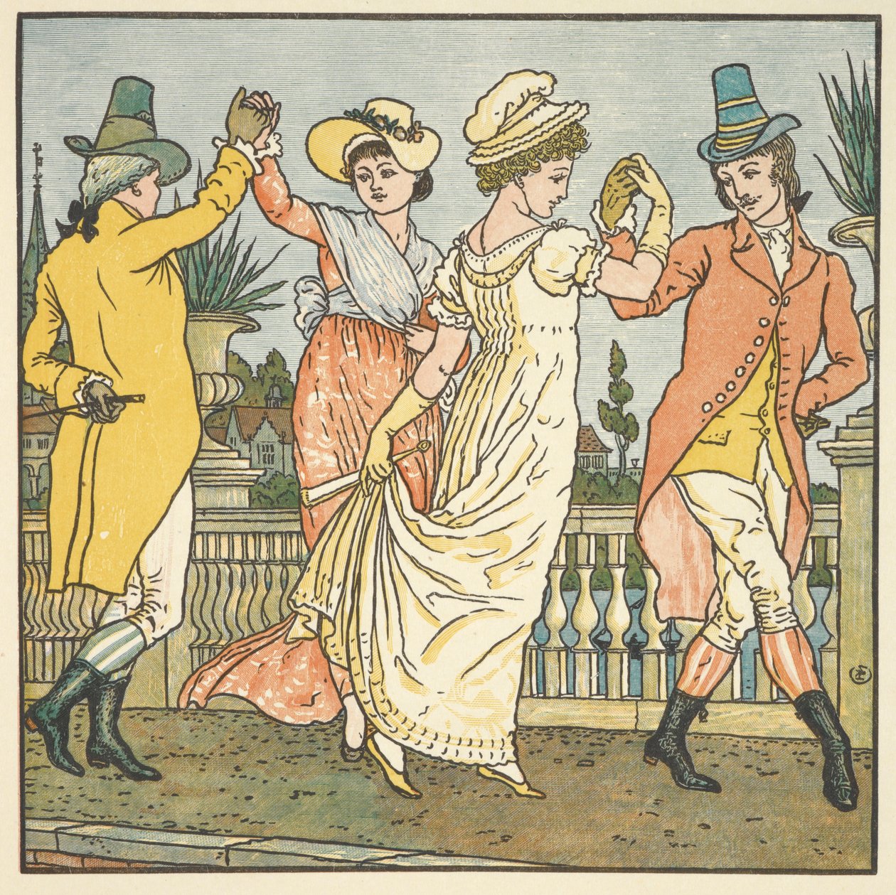 Illustrazione a colori per 