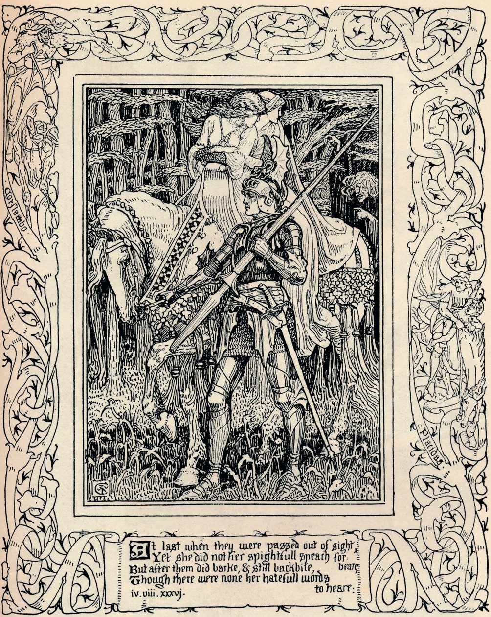 La Regina delle Fate, c1900 da Walter Crane