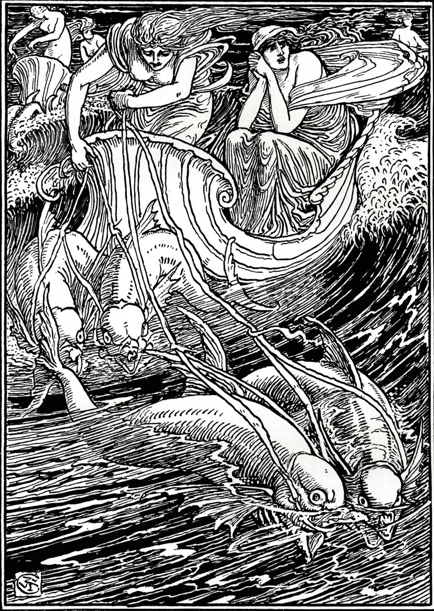 Illustrazione per la Faerie Queene, c1890 da Walter Crane