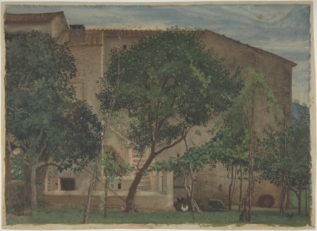 Casa colonica italiana da Walter Crane
