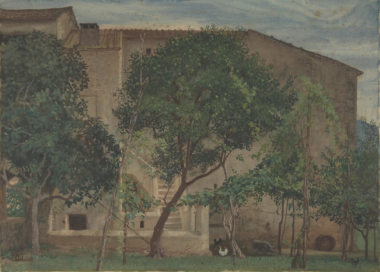 Cascina italiana, 1871-3 da Walter Crane