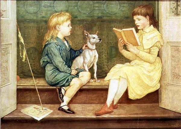 Lionel e Beatrice Crane da Walter Crane