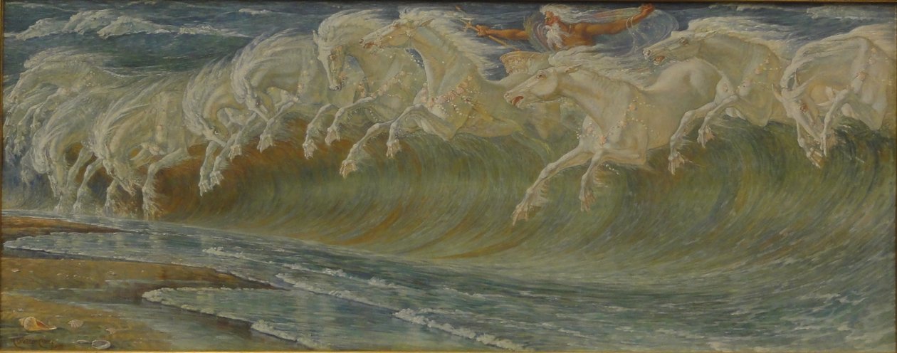 I cavalli di Nettuno da Walter Crane