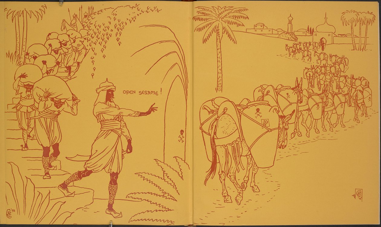 Apriti sesamo (Illustrazione per 