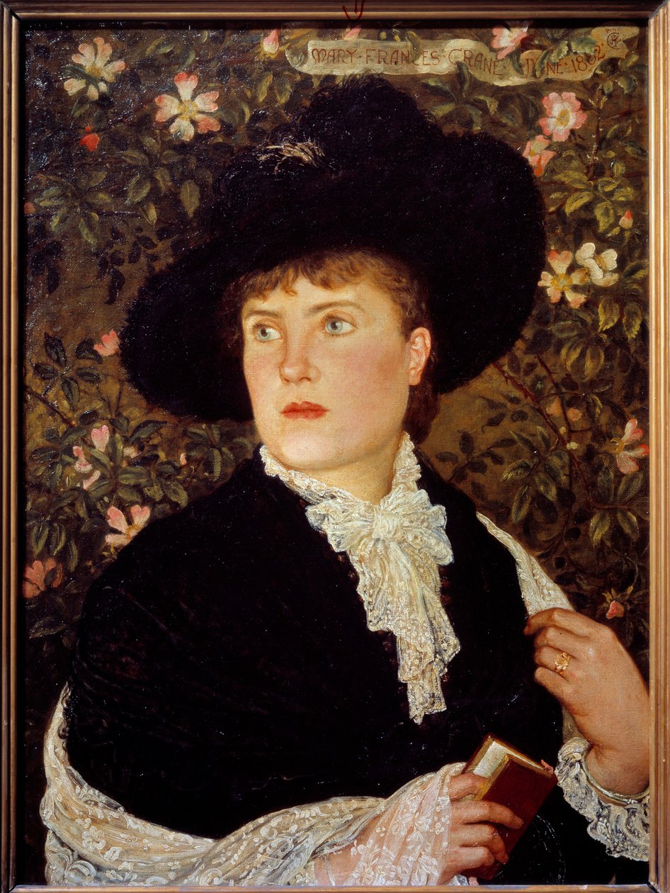 Ritratto di Madame Walter Crane da Walter Crane