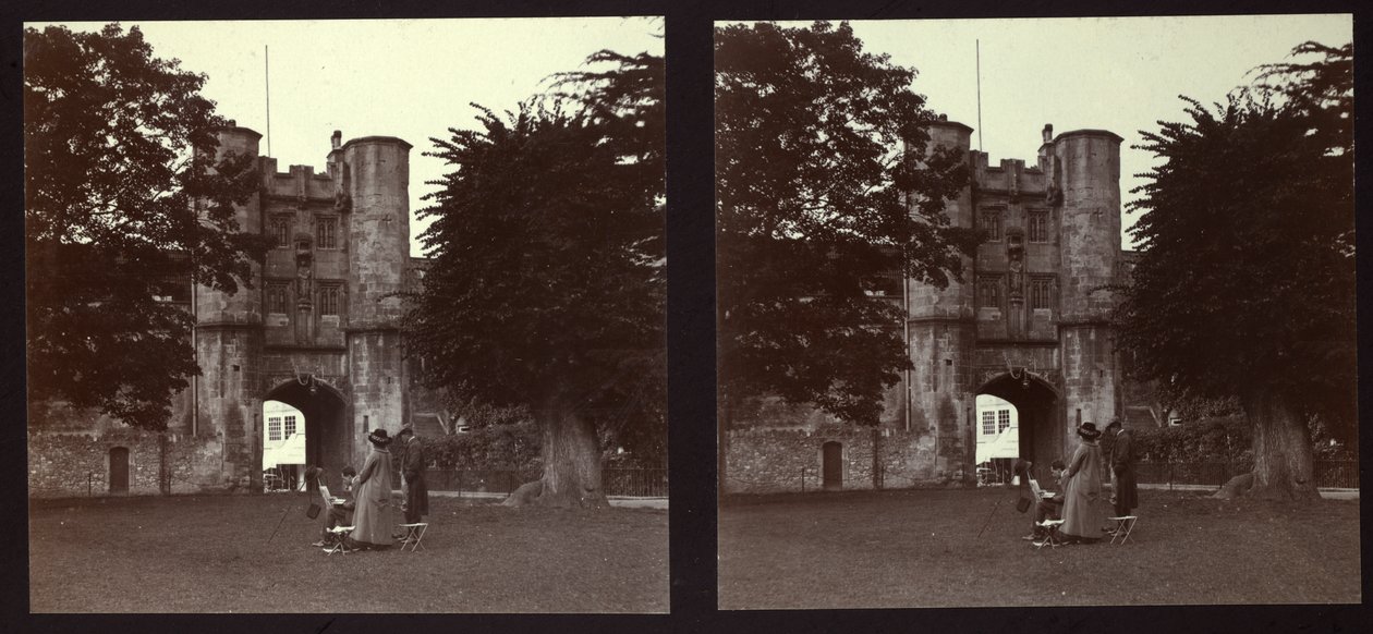 Portineria, Palazzo del Vescovo, Wells, Mendip, Somerset da Walter Edward Zehetmayr