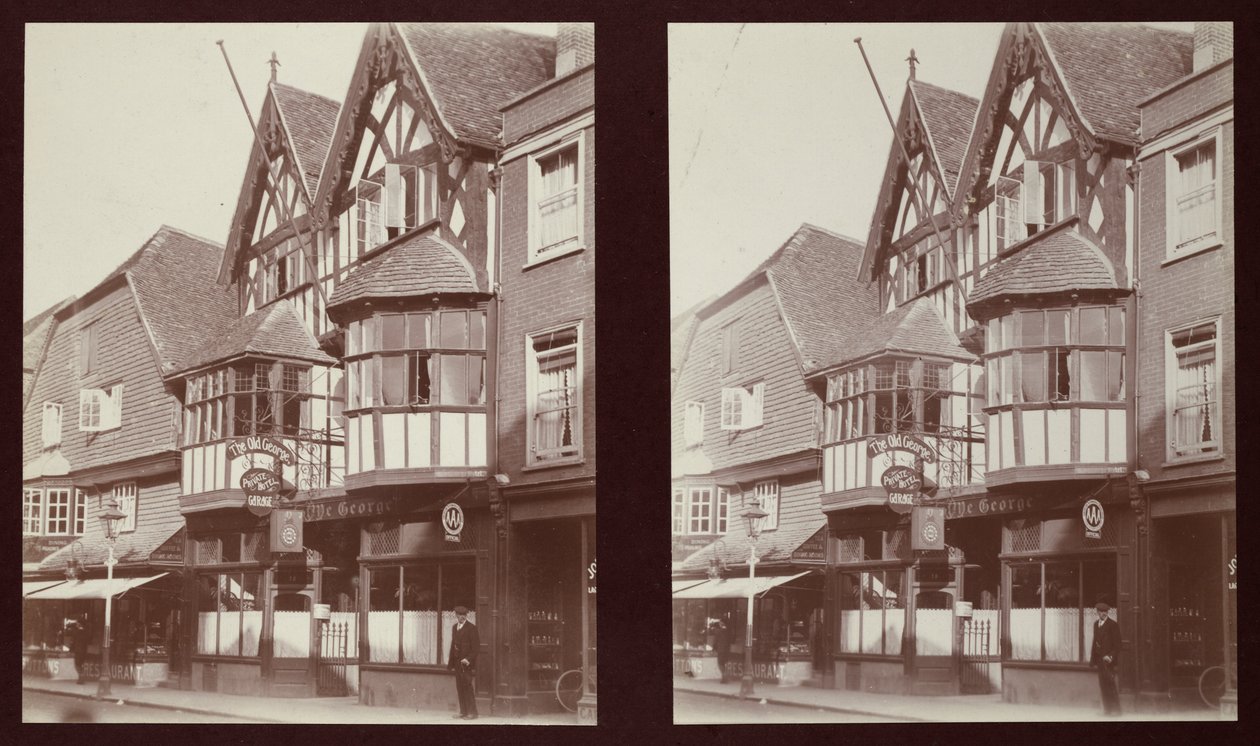 Old George Inn, 17 High Street, Salisbury, Wiltshire da Walter Edward Zehetmayr