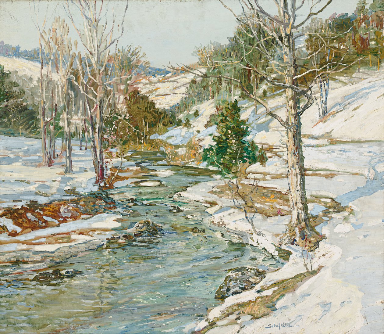 Primavera imminente da Walter Elmer Schofield