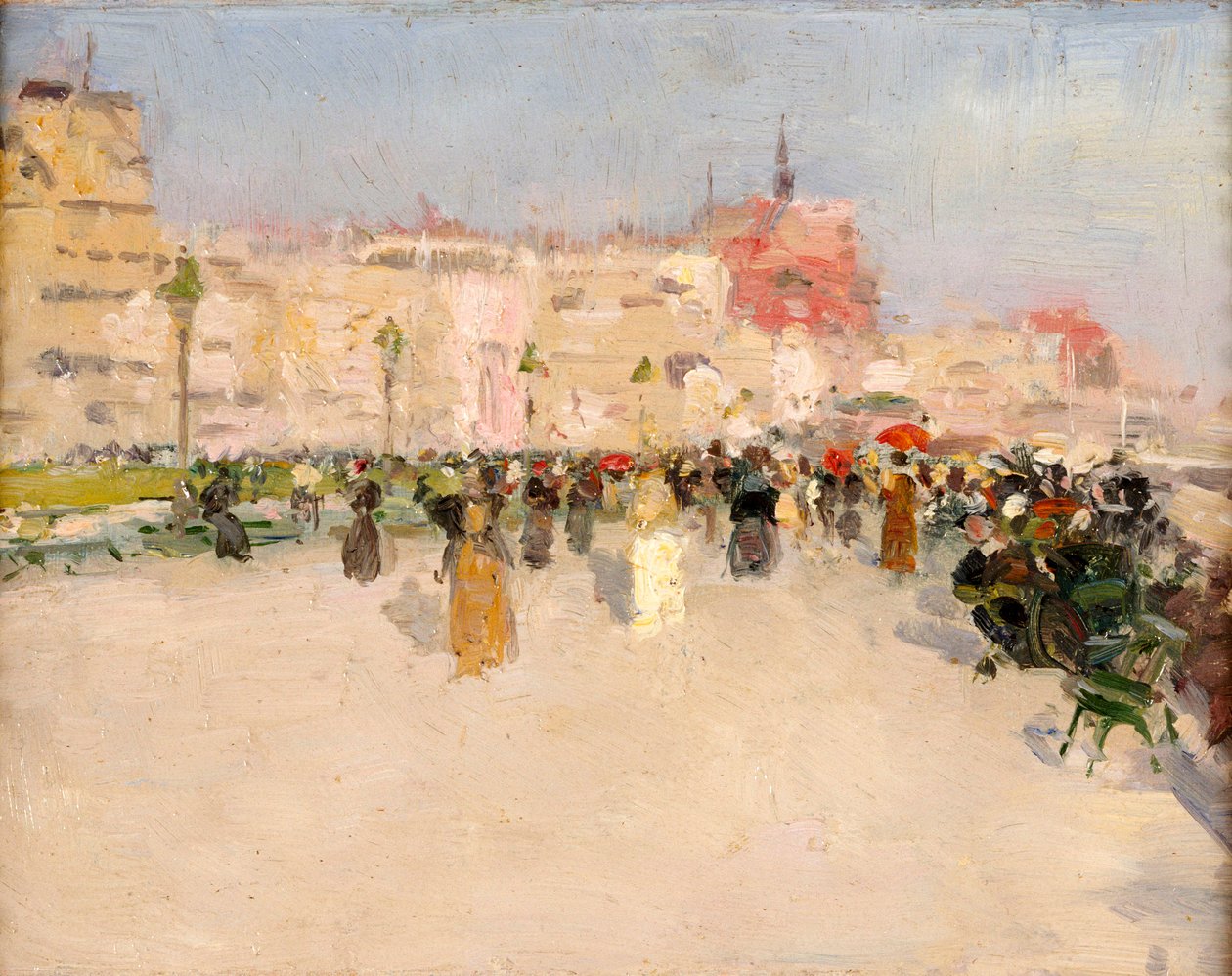Una passeggiata sul lungomare, c.1891 da Walter Frederick Osborne