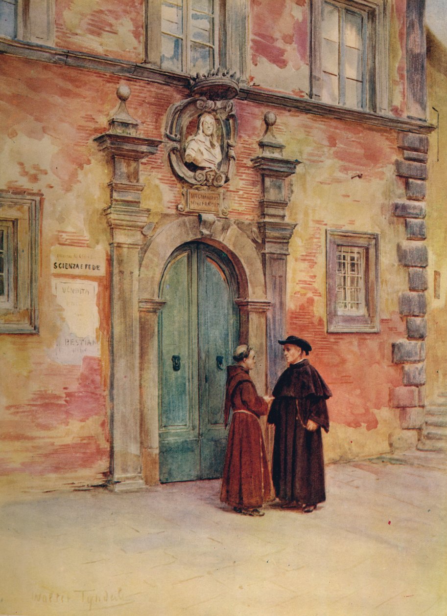 Palazzo Negroni, Montepulciano, c1900 1913 da Walter Frederick Roofe Tyndale