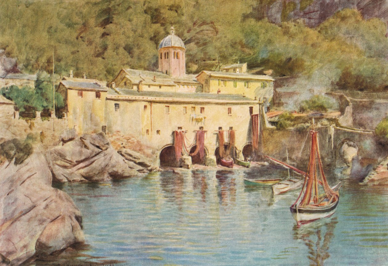 S. Fruttuoso, c1910 da Walter Frederick Roofe Tyndale