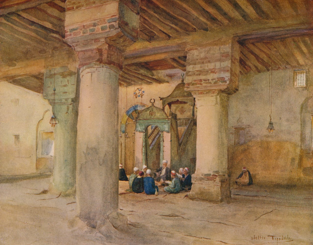 La moschea a Kosseir, c1905, 1912 da Walter Frederick Roofe Tyndale