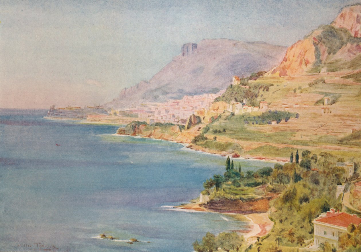 Il Principato di Monaco, c1910, 1912 da Walter Frederick Roofe Tyndale