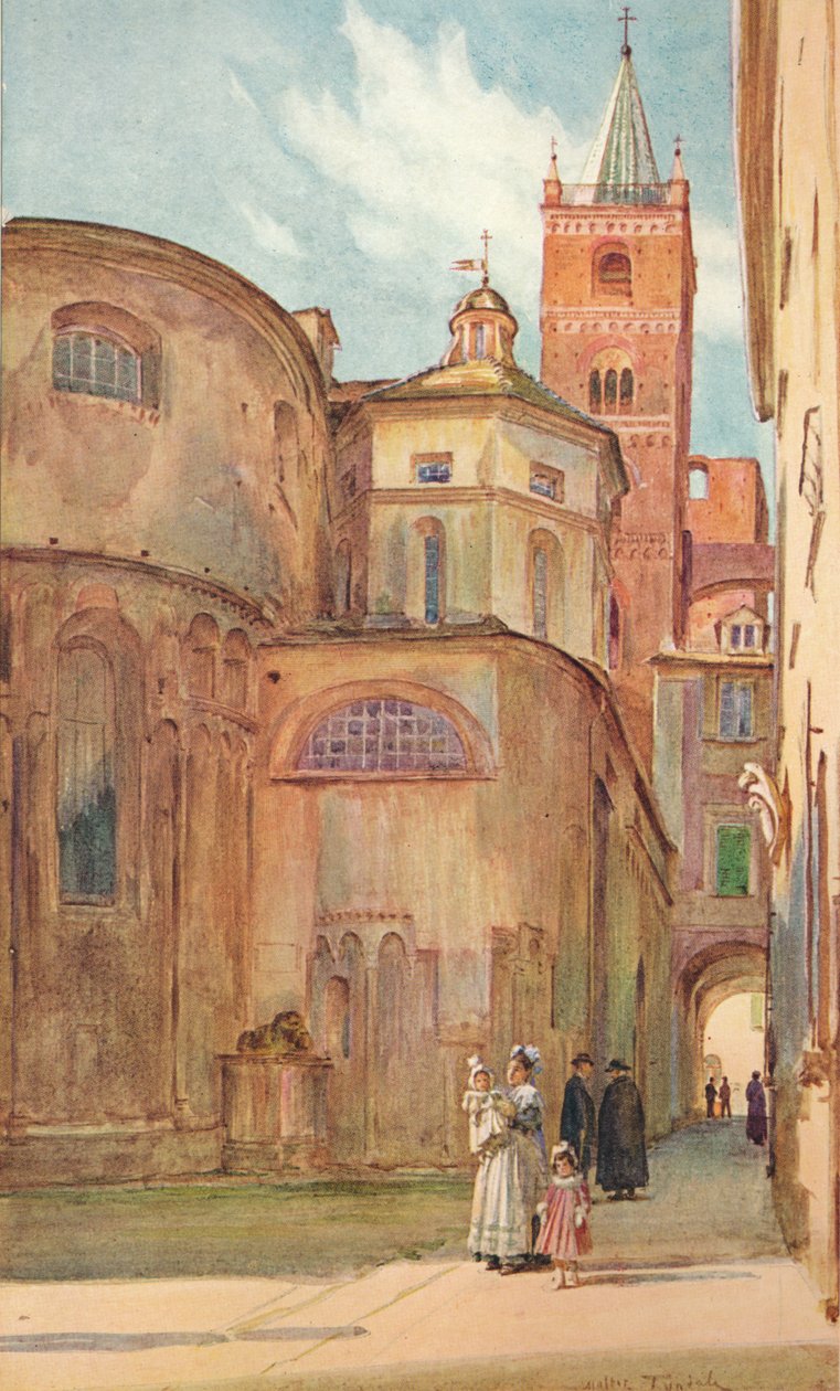 La chiesa romanica di Albenga da Walter Frederick Roofe Tyndale