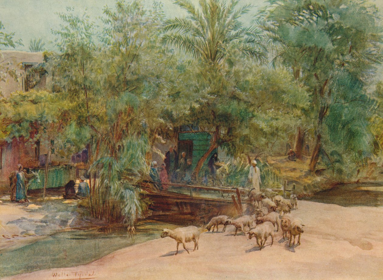Il villaggio di Marg, c1905, 1912 da Walter Frederick Roofe Tyndale