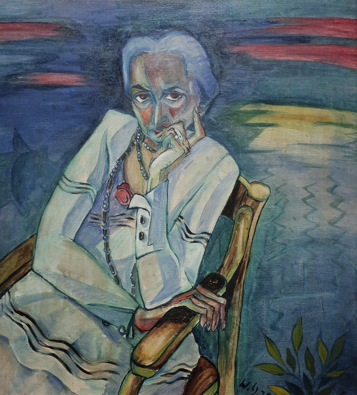 1920 Gramatte ritratto Schapiere da Walter Gramatte