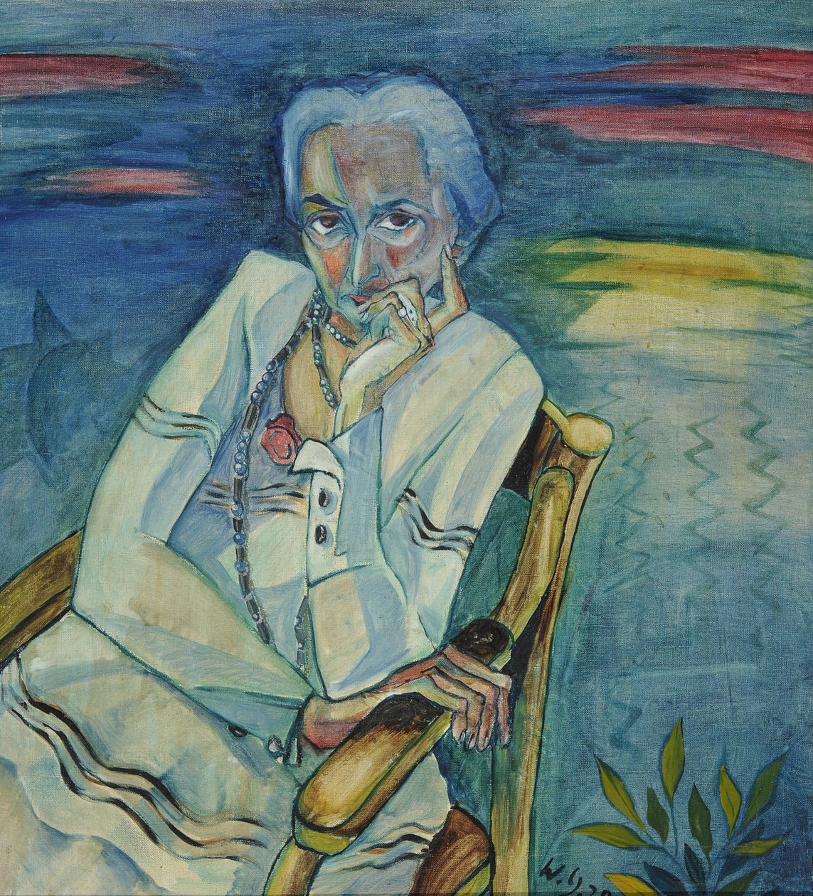 Ritratto di Rosa Schapire da Walter Gramatte