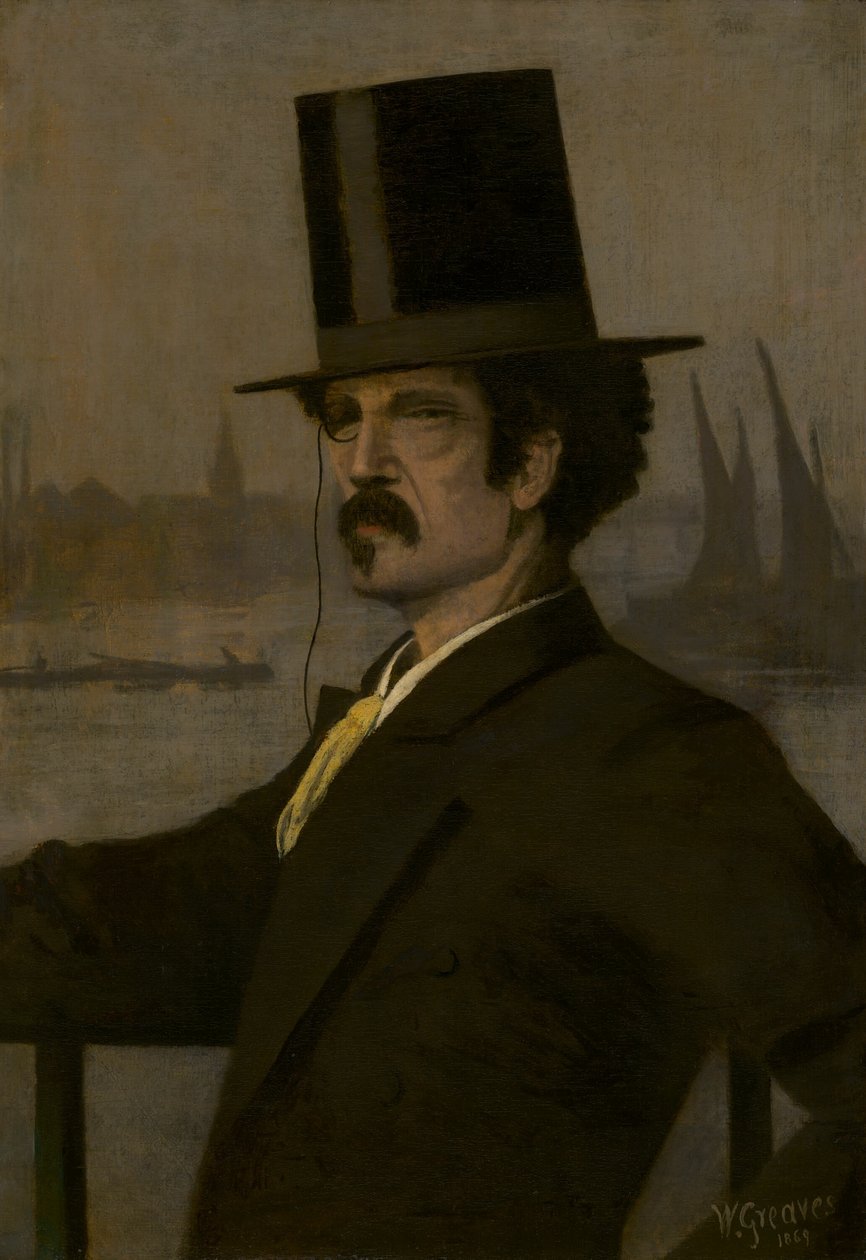 James McNeill Whistler, 1869 da Walter Greaves