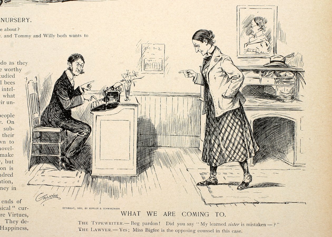 Cosa stiamo diventando, da Puck, 27 aprile 1898 da Walter H., Gallaway