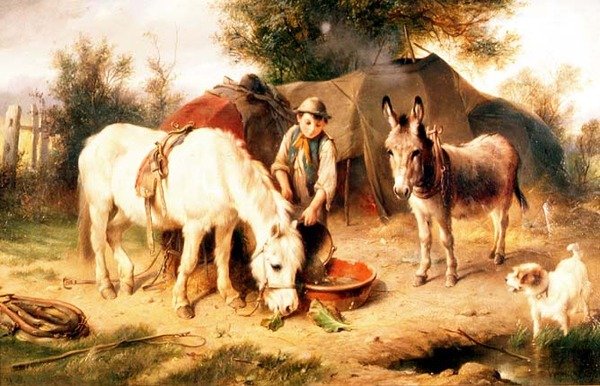 Il Campo degli Zingari da Walter Hunt