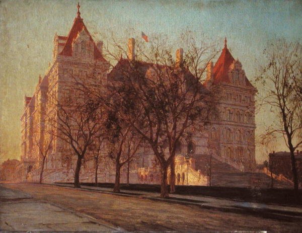 Edificio statale, Albany, Stato di New York da Walter Launt Palmer