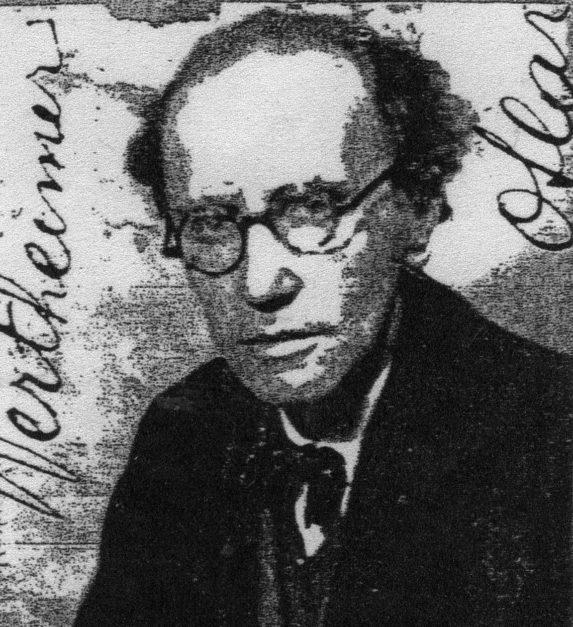 Oskar (Oscar) von Wertheimer, scrittore ungherese (nato a Vienna nel 1892 e morto nel 1944) (foto b/n) da Walter Limot
