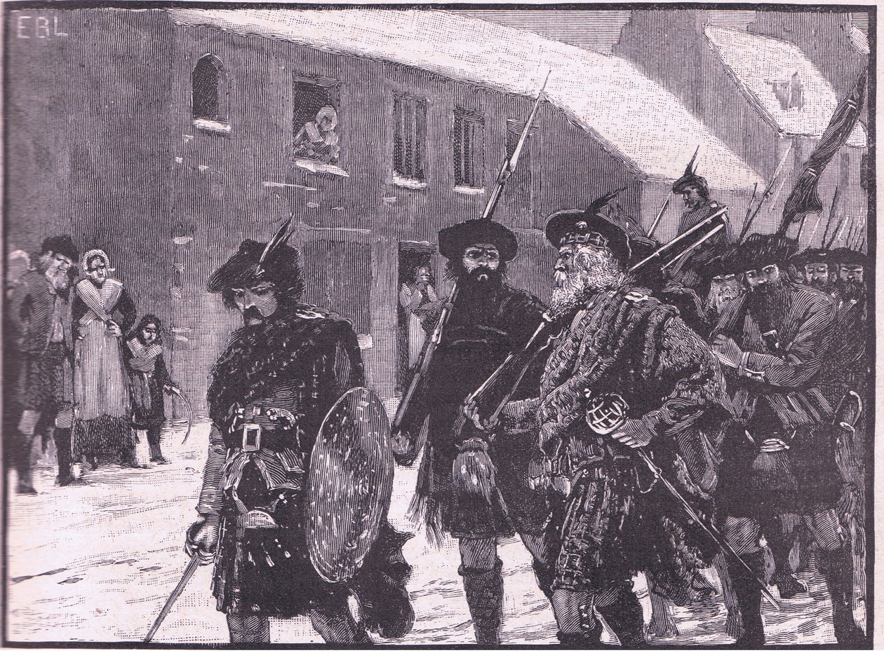 Ritirata degli Highlanders AD 1716 da Walter Paget