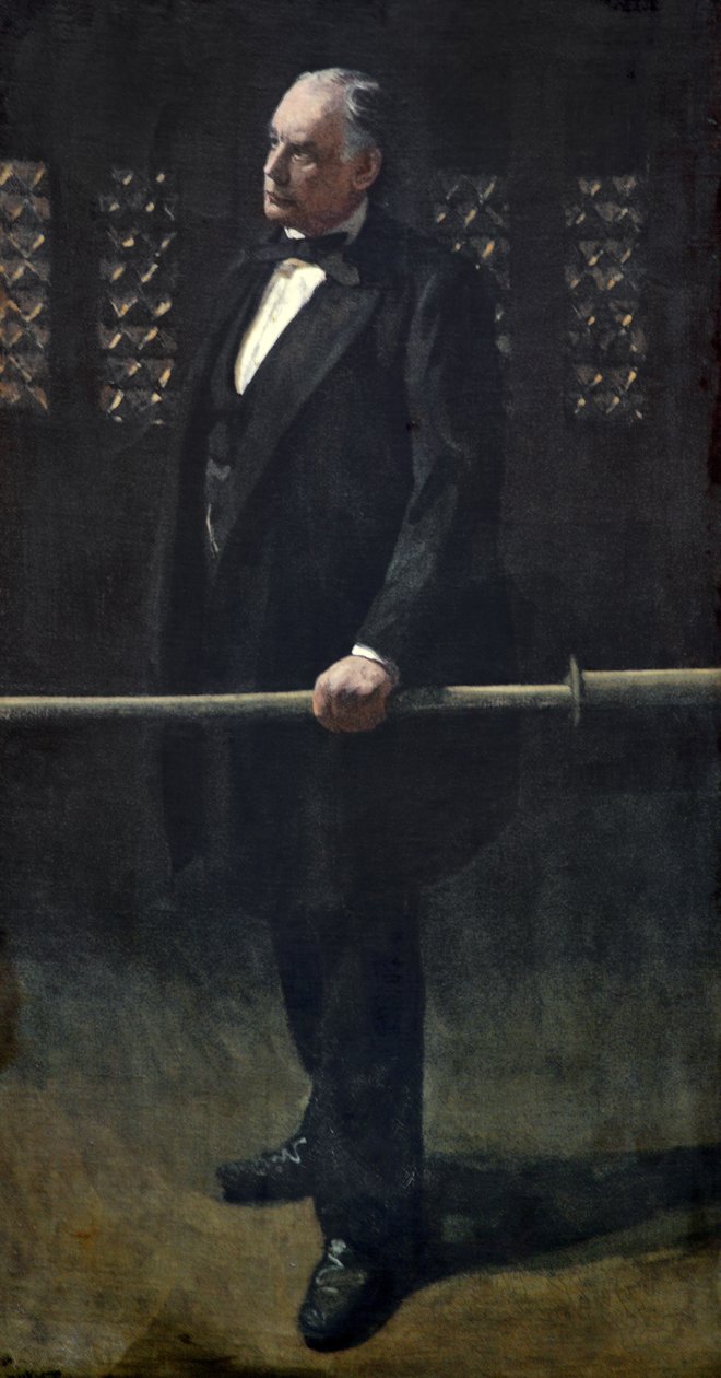 Charles Bradlaugh alla Bar della Camera dei Comuni, c.1892-93 da Walter Richard Sickert