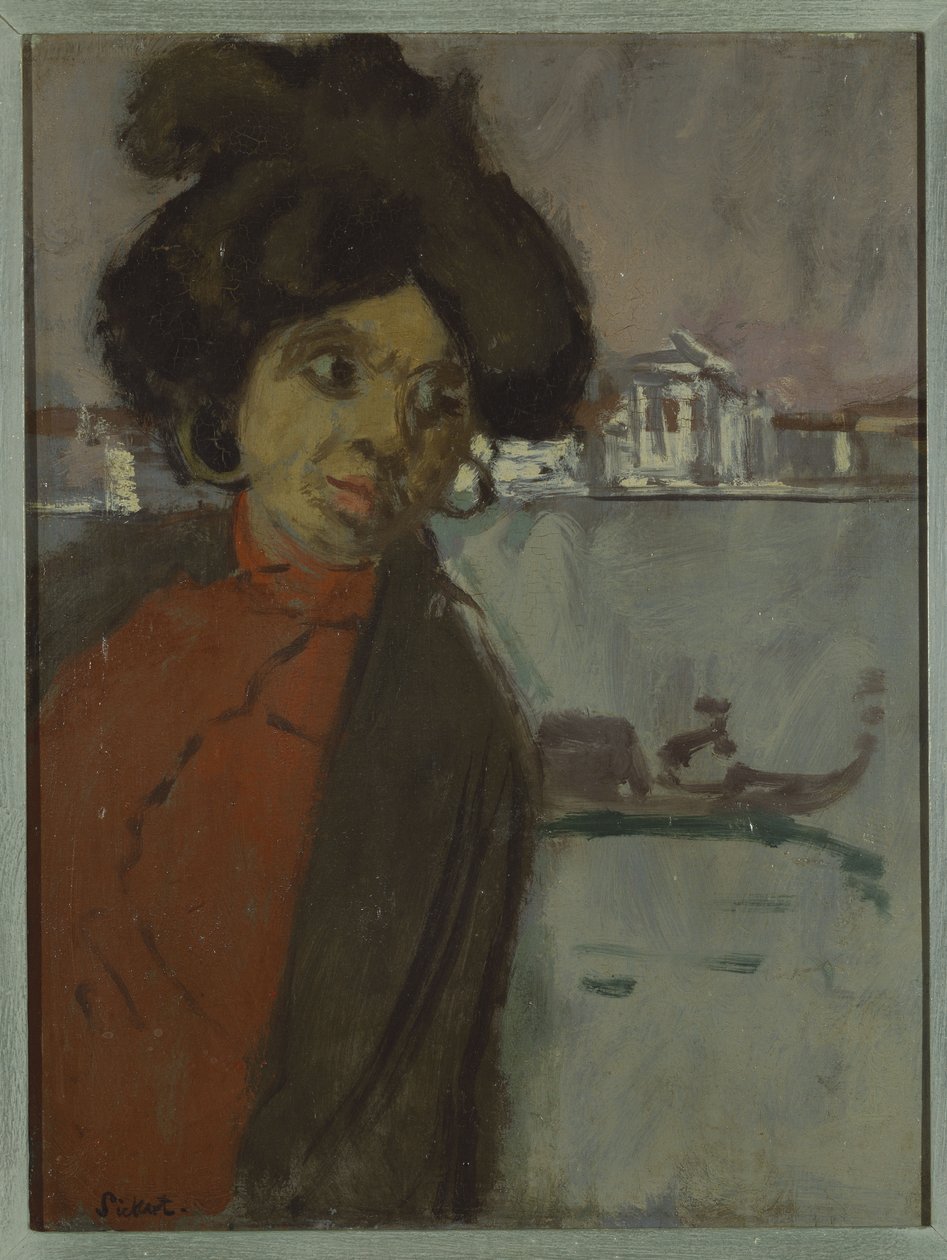 Inez sulle Zattere da Walter Richard Sickert